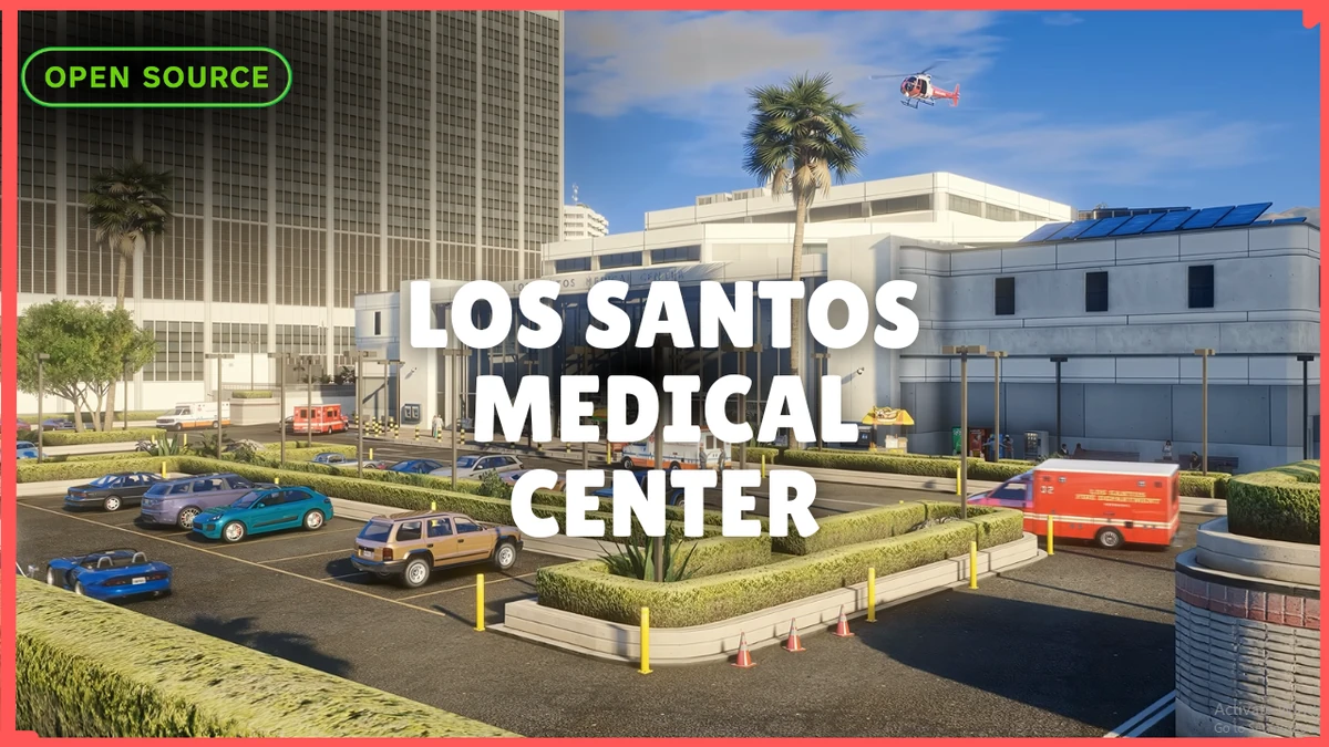 Los Santos Medical Center MLO FiveM | Advanced Hospital & EMS Facility | Open Source